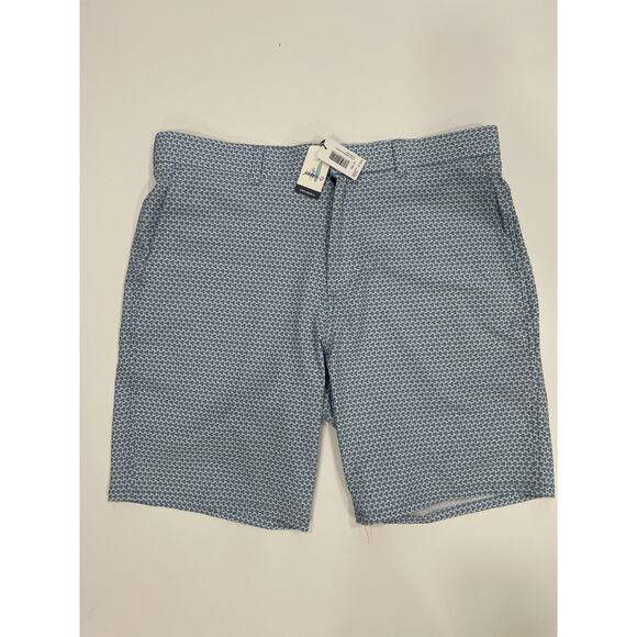 johnnie-O Hadley PREP-FORMANCE Woven Shorts Lake Size 34